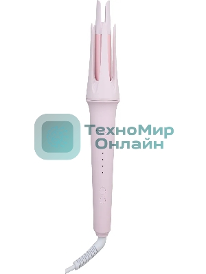 Щипцы для завивки волос KELLI KL-1255 розовый, 25 мм, 200 °C, 4 режима