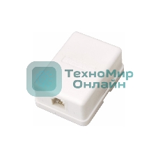 Розетка телефонная 1-м Proconnect RJ11 6P2C 03-0001-4