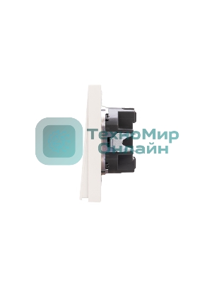 Выключатель Kranz STRONG 2 кл с подсветкой 10А с/у жемчуг