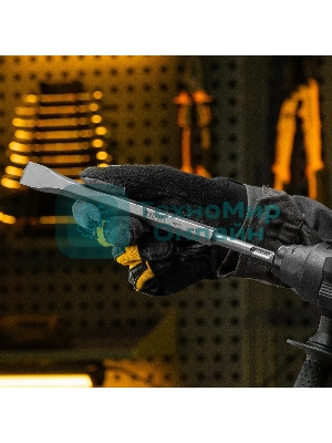 Зубило Denzel 14 х 20 х 250 мм, 40Cr, SDS PLUS