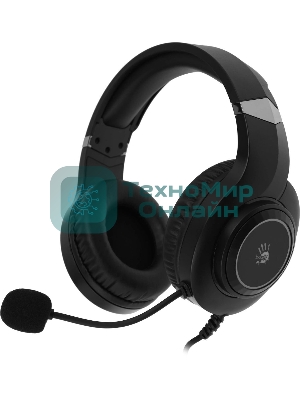 Гарнитура Bloody G220S чёрный, проводная, подсветка