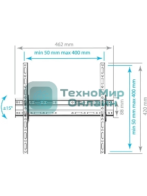 Кронштейн для телевизора Arm Media PLASMA-4 new черный, 22