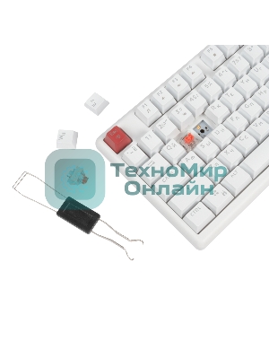 Клавиатура Filum FL-GKBM15 проводная, USB Type-C, белый