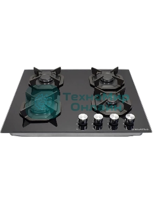 Газовая варочная панель Maunfeld EGHG.64.2CB\G черный