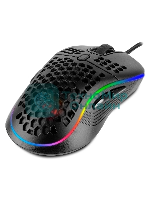 Игровая мышь SVEN RX-G860 чёрная (8 кнопок, 12800 dpi, USB, RGB подсветка )