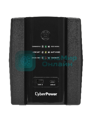 Источник бесперебойного питания CyberPower UT2200EG/2200 ВА/1320 Вт/USB/RJ11/45/4 х CEE 7 (евророзетка)