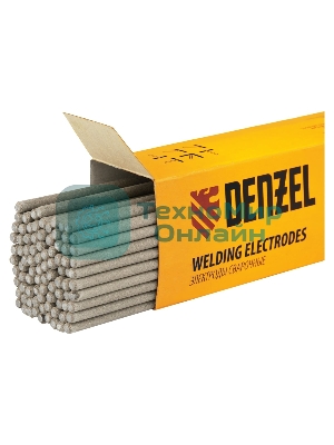 Электроды Denzel DER-46, диам. 4 мм, 5 кг, рутиловое покрытие