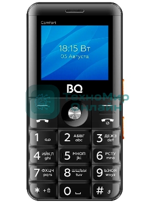 Мобильный телефон BQ 2006 Comfort черный