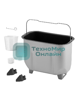 Хлебопечка Maunfeld MBM-1300DPW белый, 850 Вт, 14 программ