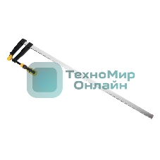 Струбцина F-образная Deli DL111280 800x120 мм, макс. усилие зажима 2000N, резьба 12мм