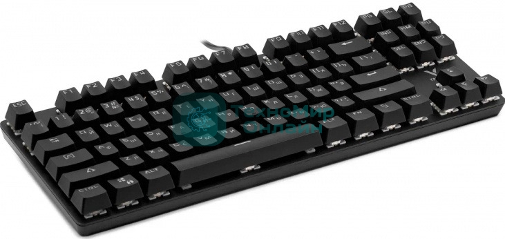 Клавиатура Rapoo V500Alloy проводная, USB Type-A, чёрный