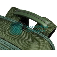 Рюкзак мужской Piquadro Lyss CA6929S143BM/VE зеленый тимьяновый полиэстер/натур.кожа