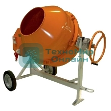 Бетоносмеситель Строймаш СБР-500А.1 1500 Вт, 500 л, 380 В, редуктор, чугунный венец