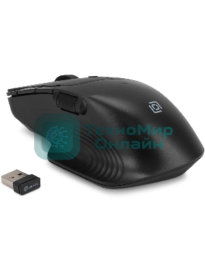 Мышь беспроводная Oklick 780GW черный, 3200 dpi, радиоканал, USB, кнопки - 6