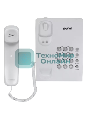 Телефон проводной SANYO RA-S204W белый