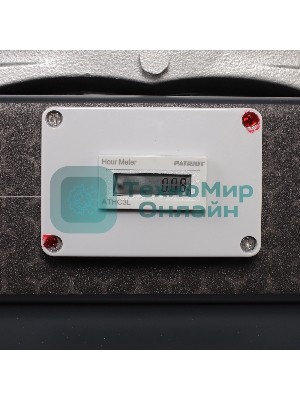 Компрессор поршневой Patriot KRX 580 L200 D ременной, масляный, 580 л/мин, 200 л, 10 бар, 3 кВт, 400 В