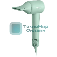 Фен Red Solution F572 зеленый/мятный, 1400 Вт, компактный, ионизация