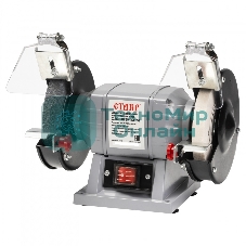 Станок заточной Ставр СЗЭ-125/150 М (4шт) электрический 150Вт, 2950 об/мин, круг 125x16мм, посадка 12,7/32мм, заточной и доводочный круги