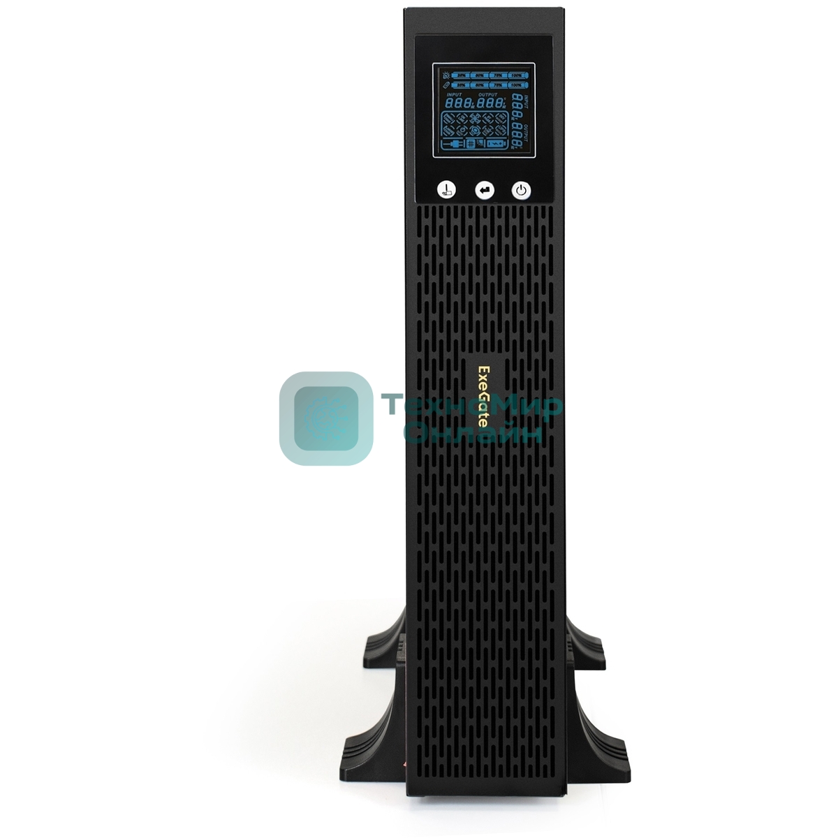 Источник бесперебойного питания Pure Sine Wave ExeGate SinePower UHB-2000.LCD.AVR.C13.RJ.USB.2U 2000VA/1600W,8*C13,RM/Tower