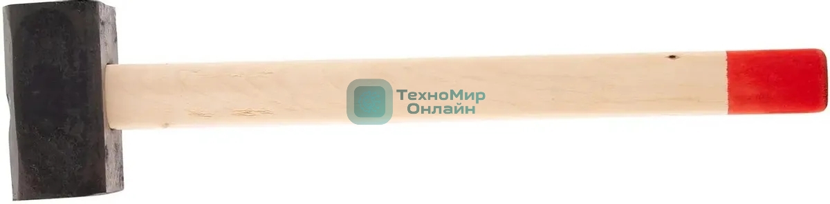 Кувалда Сибртех 5000 г, кованая головка, деревянная рукоятка 650 мм