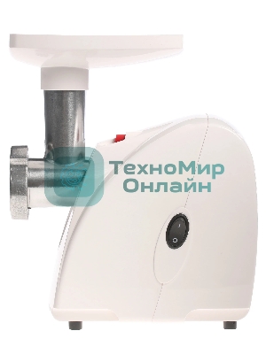 Мясорубка электрическая Аксион М32.01 белый, 1500 Вт, 1.7 кг/мин, защита от перегрузки, насадки - 4