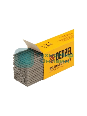 Электроды Denzel DER-13/55, диам. 3 мм, 5 кг, основное покрытие
