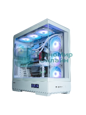 Компьютерный корпус ZALMAN P50 DS, ATX, WHITE, WINDOW, 2x3.5