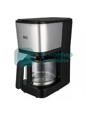 Кофеварка капельная BQ CM2007 стальной/черный, исп. кофе - молотый, 1.25 л, 750 Вт