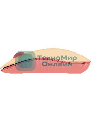 Мышь беспроводная Acer OMR205 бежевый/розовый, 1200 dpi, радиоканал, USB, кнопки - 3