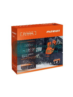 Дрель электрическая ударная PATRIOT FD 550HL, 600Вт, 3000об/мин, 44800уд/мин, макс.диаметр сверления 13мм, быстрозажимной патрон