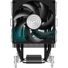 Устройство охлаждения(кулер) Formula Ice Boid 3PSD9 черный 90мм алюминий+медь 2200rpm 26.43db 4-pin 140W 134мм