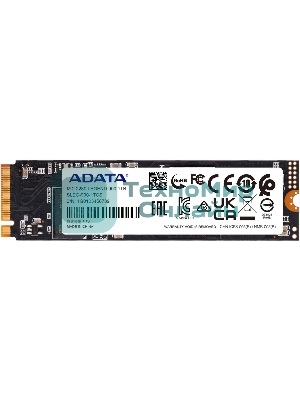 Накопитель SSD ADATA LEGEND 900, 1Tb, PCIe 4.0 x4, M.2 2280, NVMe, R/W 7000/4700, с радиатором