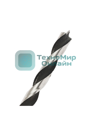 Сверло EDGE by PATRIOT по дереву спиральное 12 мм, W-образная заточка, 1 шт в блистере