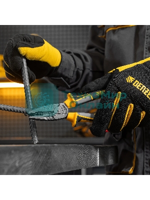 Плоскогубцы комбинированные Denzel 205 мм, трехкомпонентные рукоятки