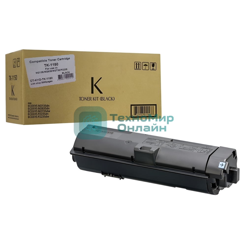 Картридж лазерный ELP TK-1150 черный (3000 стр.) для Kyocera M2135/M2635/M2735/P2235
