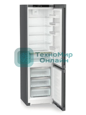 Холодильник Liebherr CNdgc 5703-20 001 Pure темно-серый двухкамерный 266/94л морозилка снизу