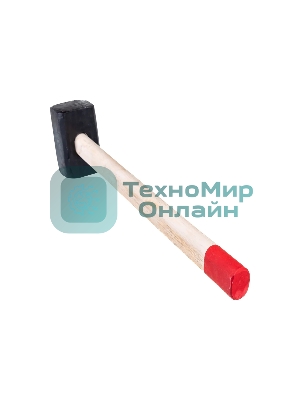 Кувалда Сибртех 6000 г, кованая головка, деревянная рукоятка 650 мм