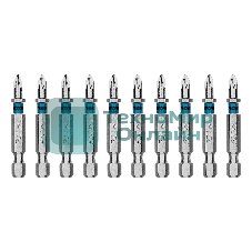 Бита Gross PZ1х50 мм, сталь S2, шестигр., 10 шт.