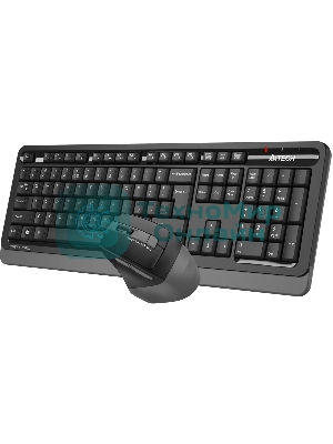 Комплект клавиатура+мышь A4Tech FStyler FG1035 беспроводной, USB, 2000 DPI, чёрный/серый