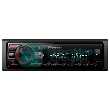 Автомагнитола Pioneer MVH-85UB, 1 DIN, USB Type-A, AUX, съёмная панель