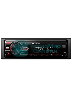 Автомагнитола Pioneer MVH-85UB, 1 DIN, USB Type-A, AUX, съёмная панель