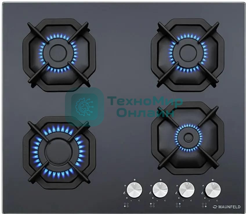 Газовая варочная панель Maunfeld EGHG.64.2CB\G черный