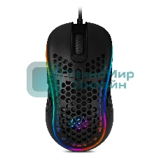 Игровая мышь SVEN RX-G860 чёрная (8 кнопок, 12800 dpi, USB, RGB подсветка )