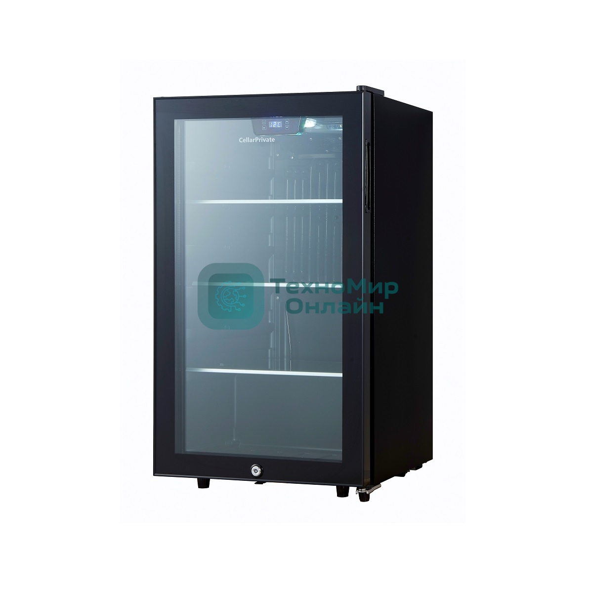 Шкаф охладитель CellarPrivate CP034B черный, 89 л, 1 отсек, класс A+