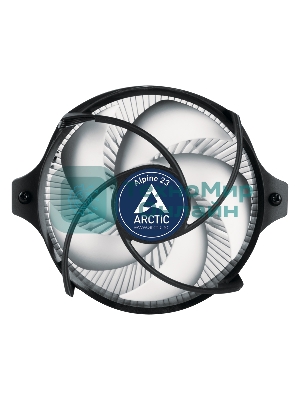 Кулер для процессора Arctic Alpine 23 серебристый, 90 мм, алюминий, 2000 об/мин, 22.5 дБ, 4 pin, 65 Вт, 65 мм