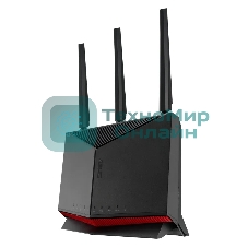 Маршрутизатор ASUS RT-BE86U, черный/красный, 90IG08W0-MO9A0V