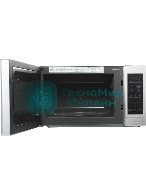 Микроволновая печь LG MS2044V серебристый, 20 л, 700 Вт, переключатели - сенсор