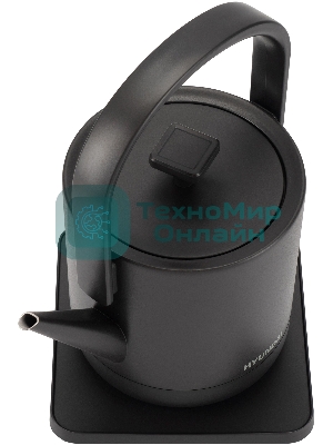 Чайник электрический Hyundai HYK-S2507 0.6 л, 1000 Вт, черный