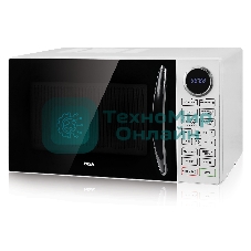 Микроволновая печь BBK 23MWG-930S/BW белый/черный, 23 л, 900 Вт, переключатели - сенсор