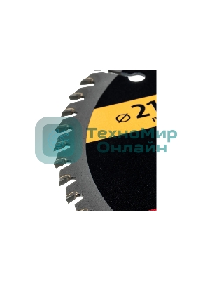 Пильный диск по дереву Denzel ф216 х 20 мм, 60 зубьев
